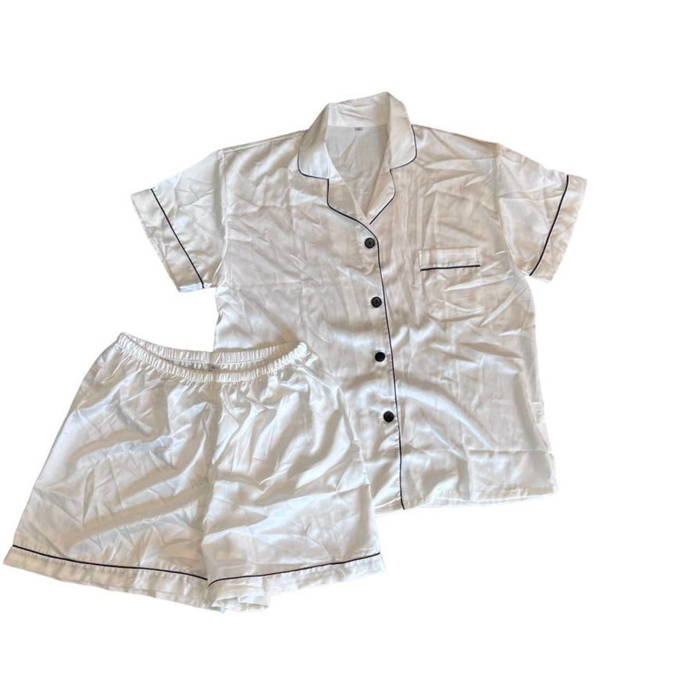 White Women's Pajama Set